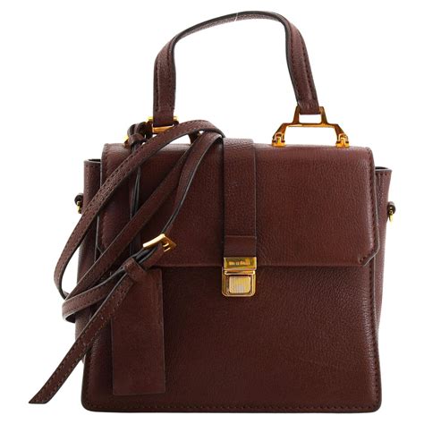 miu miu madras mini leather crossbody